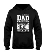 being step dad is priceless Hooded Sweatshirt thumbnail