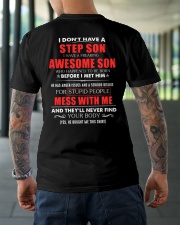 I have a freaking awesome Step Son Classic T-Shirt lifestyle-mens-crewneck-back-3