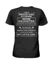 Dad And Awesome Daughter Ladies T-Shirt thumbnail