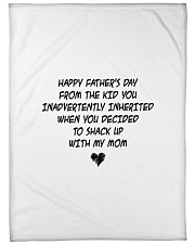 MD2005047-HappyFatherDayFromKidUday Large Fleece Blanket - 60" x 80" front
