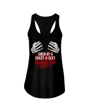TAKEN BY A CRAZY and SEXY BEARDED GUY Ladies Flowy Tank front