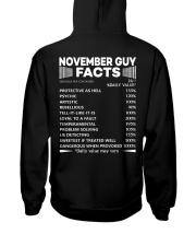November Guy Hooded Sweatshirt back