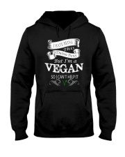VEGAN TSHIRT3 Hooded Sweatshirt thumbnail