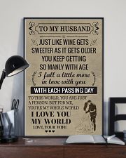 Make it the meaningful message to your husband 11x17 Poster lifestyle-poster-2