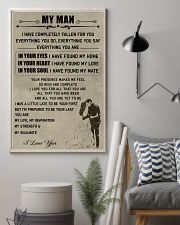 Make it the meaningful message to your man 11x17 Poster lifestyle-poster-1
