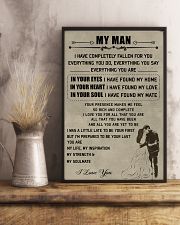 Make it the meaningful message to your man 11x17 Poster lifestyle-poster-3