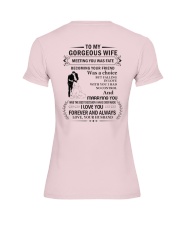 Make it the meaningful message to your Wife Premium Fit Ladies Tee thumbnail