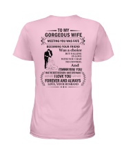 Make it the meaningful message to your Wife Ladies T-Shirt thumbnail
