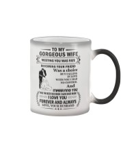 Make it the meaningful message to your Wife Color Changing Mug thumbnail