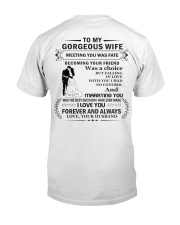 Make it the meaningful message to your wife Classic T-Shirt back