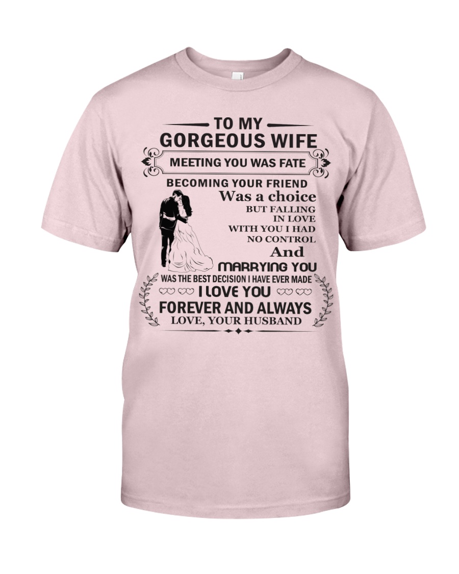 Make it the meaningful message to your wife Premium Fit Mens Tee