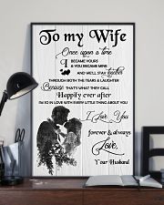 H18 Family poster - Husband to wife - I love you 11x17 Poster lifestyle-poster-2