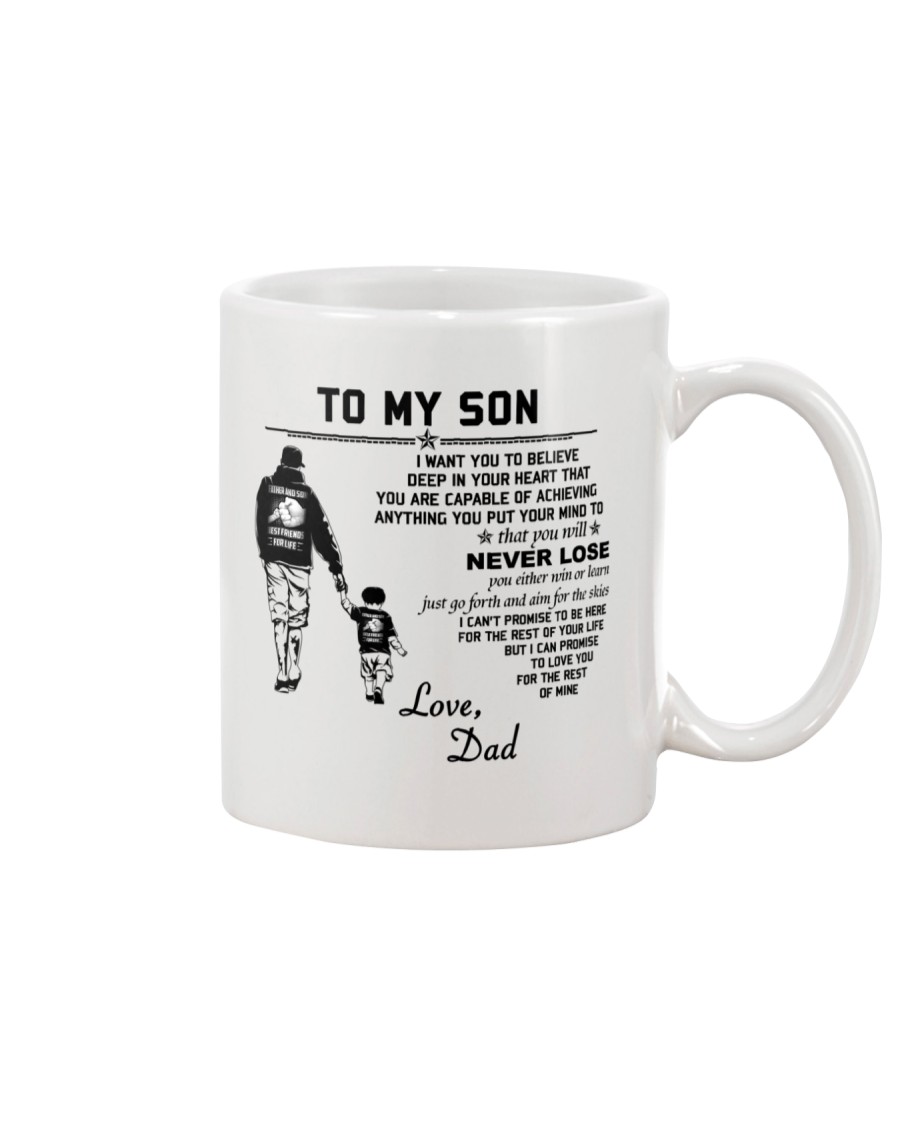 Make it the meaningful message to your son Mug