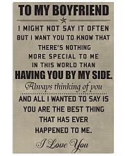 Make it the meaningful message to your boyfiend 11x17 Poster front
