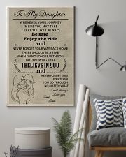 Make it the meaningful message to your daughter 11x17 Poster lifestyle-poster-1