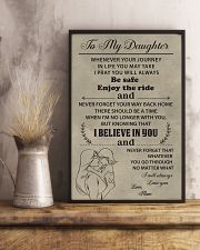 Make it the meaningful message to your daughter 11x17 Poster lifestyle-poster-3