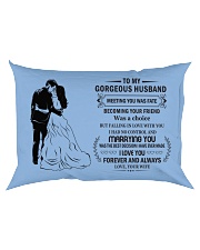 Make it the meaningful message to your husband Rectangular Pillowcase back
