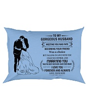 Make it the meaningful message to your husband Rectangular Pillowcase front
