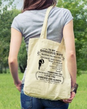 Make it the meaningful message to your wife Tote Bag lifestyle-totebag-front-5