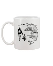 Make it the meaningful message to your son Mug back