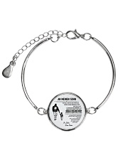 Make it the meaningful message to your son DE Metallic Circle Bracelet thumbnail