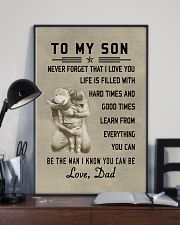 Make it the meaningful message to your son 11x17 Poster lifestyle-poster-2