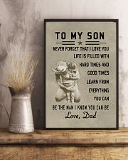 Make it the meaningful message to your son 11x17 Poster lifestyle-poster-3