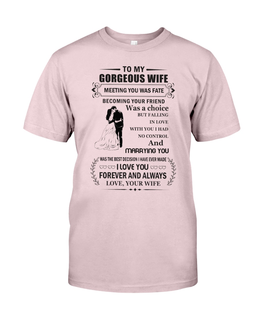 Make it the meaningful message to your wife Premium Fit Mens Tee