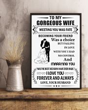 Make it the meaningful message to your wife 24x36 Poster lifestyle-poster-3