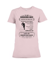 Make it the meaningful message to your Wife Premium Fit Ladies Tee thumbnail