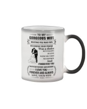 Make it the meaningful message to your Wife Color Changing Mug thumbnail