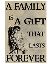 Make it the meaningful message to your family 16x24 Poster front