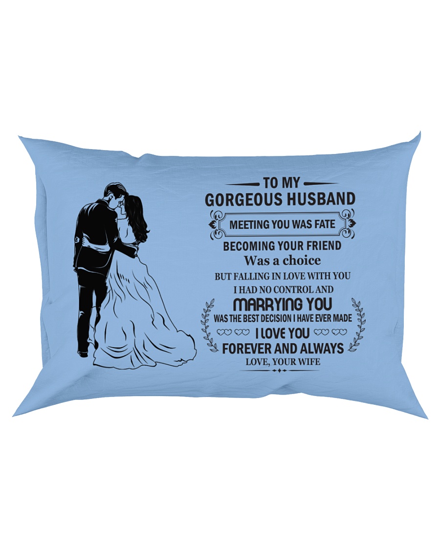 Make it the meaningful message to your Husband Rectangular Pillowcase