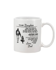 Make it the meaningful message to your daughter Mug thumbnail