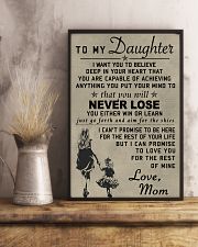 Make it the meaningful message to your son 11x17 Poster lifestyle-poster-3