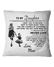 Make it the meaningful message to your son Square Pillowcase thumbnail