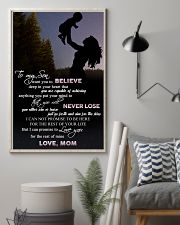 H9 Family poster - Mom to son - Never lose 11x17 Poster lifestyle-poster-1