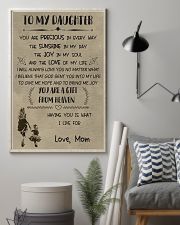 Make it the meaningful message to your daughter 11x17 Poster lifestyle-poster-1