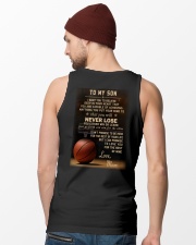 The meaningful message to your son -Basketball Unisex Tank lifestyle-unisex-tank-back-2