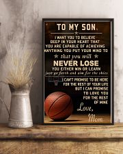 The meaningful message to your son -Basketball 11x17 Poster lifestyle-poster-3