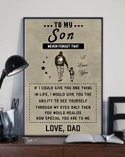 Make it the meaningful message to your son 11x17 Poster lifestyle-poster-2