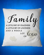 lat it show your love to your family Square Pillowcase aos-pillow-square-front-lifestyle-16