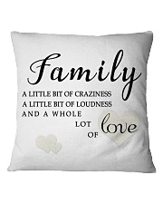 lat it show your love to your family Square Pillowcase front