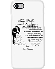 Make it the meaningful message to your wife Phone Case thumbnail