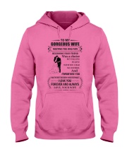 Make it the meaningful message to your wife Hooded Sweatshirt front
