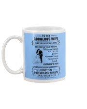 Make it the meaningful message to your wife Mug back