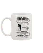 Make it the meaningful message to your wife Mug back