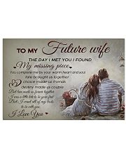 H21 Family poster - To my future wife - I love you 17x11 Poster front