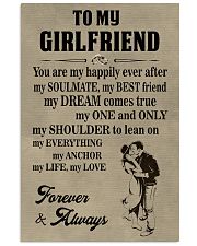 Make it the meaningful message to your girlfriend 11x17 Poster front