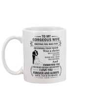 Make it the meaningful message to your Wife Mug back
